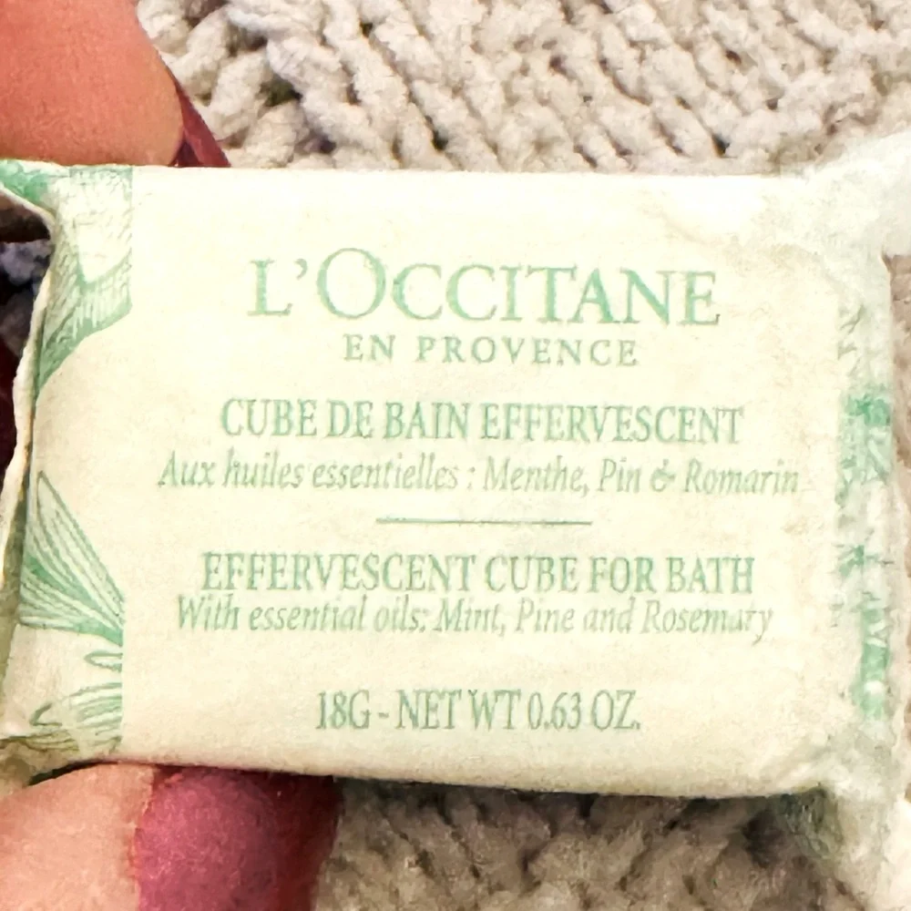 L'Occitane Effervescent Cube for Bath